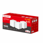 Mercusys Halo H60X(3-pack) Whole mesh Wi-Fi6 system, AX1500, Dual-band, Standarde wireless: IEEE 802.11ax/ac/n/a 5 GHz, IEEE 802.11n/b/g 2.4 GHz, Viteza wireless: 1201 Mbps on 5 GHz, 300 Mbps on 2.4 GHz, Dimensiuni:88 × 88 × 88 mm, Interfata: 3 x 10/100/1000LAN/WAN, Pachetul contine 1 x Halo H60XR - Image 4