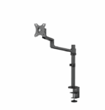 Brat monitor Neomounts DS60-425BL1; pentru display-uri cu diagonale 17"-27", sistem de prindere VESA 75x75~100x100, greutate maxima suportata 8kg, tilt +90°, -30°, swivel +90°, -90°, rotate +360°, distanta fata de perete 128-459mm; inaltime reglabila manual 275-555mm; culoare negru. Garantie 5 ani - Image 3