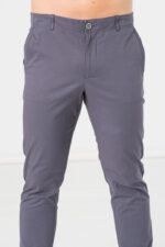 PANTALONI LUNG CASUAL BARBATI  GREY M - Image 5