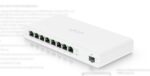 UBIQUITI UISP-R GIGABIT POE ROUTER pentru aplicatii MicroPOP, interfata: 8 x 10/1001000, 1 x 1G SFP, Procesor: Dual-core 880 MHz, MIPS1004Kc , Memorie: 512 Mb, Flash: 512Mb, Consum 10W, Passive POE 27VDC.