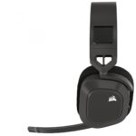 Casti Gaming Head-band CORSAIR HS80 MAX WIRELESS, Fara Fir, Gri - Image 3