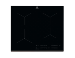 Plita incorporabila Electrolux EIT61443B, Inductie, 4 zone de gatit, Touch control, 60 cm, Sticla neagra