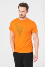 TRICOU  CERB FAMILIE BARBATI ORANGE-M