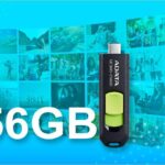 Memorie USB Flash Drive Adata 256GB, UC300, USB Type-C, Black
