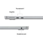 MacBook Air 15.3" Retina/Apple M5 (CPU 10-core, GPU 10-core, NeuralEngine16-core)/16GB/1TB - Silver - INT KB (No Adapter) - 2026 - Image 6