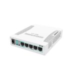 SWITCH MIKROTIK RB260GS, 5xLAN Gigabit, SFP cage, SMART, plastic case ,SwOS