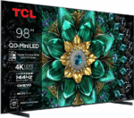 Televizor TCL QD-MiniLED 98Q6C, 248 cm, Smart Google TV, 4K Ultra HD, 144Hz, Onkyo - Image 3