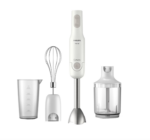Mixer vertical Philips ProMix HR2545/00, 700 W, 1 setare viteza, Turbo, cana, tel, tocator XL, Alb