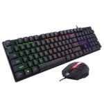 Kit Wired tastatura si mouse SPACER SP-GK-01, taste numerice, Negru - Image 2