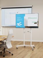 Stand TV mobil Serioux TV11-46TW, dimensiuni: 920x702x1595mm, compatibilitate  dimensiune ecran: 37"-70", compatibil VESA: 200x200, 400x200, 300x300, 600x200, 350x350, 400x400, 600x400, greutate maximă suportata TV: 70 kg, interval de înclinare: 0° sau 5°, rotația ecranului: 0°~+90°, greutate maximă - Image 9