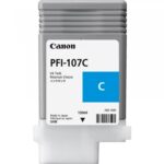 Cartus cerneala Canon PFI-107C, cyan, capacitate 130ml, pentru Canon iPF680/685, iPF780/785, iPF670/770