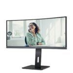 Monitor Gaming AOC CU34P3CV, 34", 3440 x 1440 pixeli, Black, 3 ani Garantie - Image 4