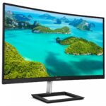 Monitor 27" Philips 272E1CA, Curbat 1500R, FHD 1920*1080, 75 Hz, 4 ms ,VA, 16:9, 250 cd/ mp, 3000:1, Mega Infinity DCR, Anti-Glare, 3H, Haze25%, WLED, 178/178, Low Blue Mode, FreeSync, VGA, HDMI, PC audio-in,Headphone out, boxe 2*3W, 3-sided frameless, cablu HDMI inclus, VESA100x100, culoare negru - Image 6