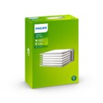 Aplica pentru exterior Philips Shades, 1xE27, max 42W, IP44 ,170x171x82mm, Gri - Image 2