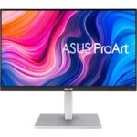 Monitor Asus 27" PA279CV, Diagonal (inch): 27, Diagonal (cm): 69, Aspect ratio: 16:9, Panel: IPS, Resolution: 3840x2160, Refresh Rate: 60Hz, Response time GtG: 5ms, Brightness (max): 360 cd/m², Contrast (static) : 1200:1, Contrast (dynamic): 100M:1, Viewing angle: 178°/178°