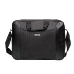 Geanta Spacer, pt. notebook de max. 15.6″, 1 compartiment, fara buzunare, waterproof, nylon, negru