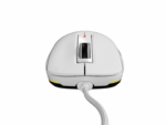 Mouse gaming cu fir Gensesis Krypton 660, interfata USB, 12000 DPI, 6 butoane, iluminare RGB, alb - Image 6