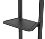 Stand podea mobil/fix Neomounts FL50-550BL1; pentru display-uri cu diagonale 37"-70", sistem de prindere VESA 100x100~600x400, greutate maxima suportata 50kg, tilt +5°/-12°, inaltime reglabila manual 1285-1450mm; management cabluri, 2 stalpi; dimensiuni 871x678x1966; culoare negru. Garantie 5 ani - Image 6