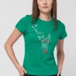 TRICOU  CERB FAMILIE FEMEI   K GREEN-M