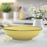 SET 6 FARFURII ADANCI CERAMICA 20 CM, MEDEEA, ART OF DINING - Image 3