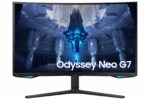 Monitor Samsung 32" LS32BG750NPXEN, Curvature: 1000R, Diagonal (inch): 32, Diagonal (cm): 81, Aspect ratio: 16:9, Panel: VA, Resolution: 3840x2160, Refresh Rate: 165Hz, Response time GtG: 1ms, Brightness (max): 350 cd/m², Contrast (static) : 1M:1, Viewing angle: 178°/178°, Color Gamut Type: 93% DCI - Image 5