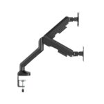 Brat monitor Serioux, tehnologie arc cu gaz, compatibilitate ecran 17"-35", greutate maxima suportata(per ecran) 2~12kg. VESA/;75x75,100x100 Tilt Range +90°~-90° Swivel Range +90°~-90° - Image 2