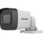 Camera supraveghere Hikvision DS-2CE16D0T-ITPF(3.6mm) 2 MP Fixed Mini Bullet,  IR: up to 25 m IR distance, 1x TVI/AHD/CVI/CVBS analog output, tensiune de alimentare: 12Vcc, max 2.2W, dimensiuni: 57.9 mm × 60.9 mm × 138.8 mm, greutate: 141 g,temperatura de operare: -40 °C to 60 °C.