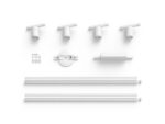 Spot LED RGB Philips Hue Perifo, kit de baza, 4 spoturi, Bluetooth ,control vocal, 24V, lumina alba si color (2000-6500K), IP20, 221.5cm,Alb - Image 4