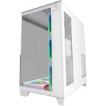Carcasa AQIRYS Titan ARGB, Mid Tower, White - Image 2