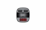 Modulator FM Serioux ABFM60, Bluetooth 5.0 , raza actiune de până la 5 m, voltaj intrare: 1x DC 12V/24V ,2 porturi USB: 1x USB DC5V 2.4A Max 1 x USB audio (pana la 32 GB), slot MicroSD (pana la 32 GB), format muzica: MP3/WMA/WAV, frecvența FM: 87.5MHz - 108.0MHZ, microfon - Image 8