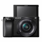 Kit SONY Alpha A6100 Mirrorless 24.2MP, ISO 32000 (Extins: 102400), 1/4000s, 4K @30fps, SD/SDHC/SDXC, Rafala 11cps, WiFi/Bluetooth, Senzor APS-C, Montura Sony E, Obiectiv 16-50mm, F3.5