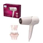 Uscator de par PHILIPS Seria 5000 BHD530/00, ThermoShield, 2300W, 2 viteze, 3 trepte de caldura, Bej, L x A x I (mm) 110x310x230