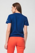 TRICOU  LOGO MULTICOLOR FEMEI  ROYAL BLUE-L - Image 3
