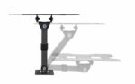 Suport TV de perete Serioux, TV68-221, compatibilitate  dimensiune ecran: 23"-43", compatibilitate VESA:100x100, 100x200, 200x100, 200x200, greutate maximă suportata: 30kg, distanta fata de perete: 56~204mm, inclinare: ＋5°～-8°, pivotare: +90°~-90° - Image 7