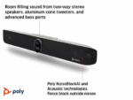 Poly Studio X70 All-In-One Video Bar with TC10 Controller Kit - Image 4