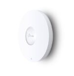 "AX3000 Ceiling Mount Dual-Band Wi-Fi 6 Access Point PORT:1× Gigabit RJ45 Port SPEED:574Mbps at  2.4 GHz + 2402 Mbps at 5 GHz FEATURE: 802.3at POE and 12V DC, 2×Internal Antennas, 160MHz  Supported, MU-MIMO, Seamless Roaming, Band Steering, Beamforming, Load Balance, Airtime Fairness, Centralized - Image 4