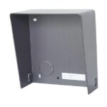 Protectie ploaie pentru un modul de videointerfon modular Hikvision DS- KABD8003-RS1/S, material otel inoxidabil, montaj aplicat, dimensiuni: 116.4 × 122 × 58 mm, greutate: 298.9 g