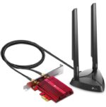 Adaptor wireless TP-Link, ARCHER TXE75E, AX5400, 2 x antene externe Dual-Band 5Ghz, 2.4 Ghz, PCI-E WI-FI 6E dimensiuni: 120.8 × 78.5 × 20.9 mm, Bluetooth 5.2. - Image 3