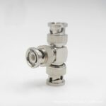 Conector BNC TATA la 2 X conector BNC TATA, LN-CTB03B, pachet 10 bucati - Image 2