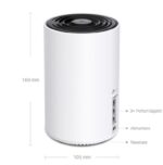 TP-Link AXE5400 whole home mesh Wi-Fi 6 Tri-Band System, Deco XE75(2- pack); Standarde Wireless: IEEE 802.11ax 6 GHz,  IEEE 802.11ax/ac/n/a 5 GHz, IEEE 802.11ax/n/b/g 2.4 GHz, Viteza wireless: 6 GHz: 2402 Mbps (802.11ax, HE160), 5 GHz: 2402 Mbps (802.11ax, HE160), 2.4 GHz: 574 Mbps (802.11ax) - Image 2