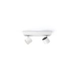 Spot LED Dublu Philips myLiving Star, 2x4.5W, 1000 lm, lumina calda(2200-2700K), IP20, 24cm, Metal, Alb