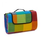 PATURA PICNIC FLEECE 150X180 CM RAINBOW