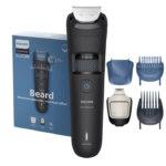 Aparat de tuns barba PHILIPS BT5775/15 cu lame integral metalice cu autoascutire, 40 de setari lungime (0,5-20 mm), autonomie 100 min, colector de par, trimmer pentru detalii, trimmer extra-lat, 2 piepteni, cablu USB incarcare
