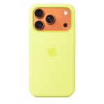 iPhone 17 Pro Silicone Case with MagSafe - Neon Yellow - Image 2