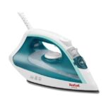 Fier de calcat Tefal Virtuo FV1710, 1800W, rezervor apa 0.2L, jet de abur 80g/min, abur variabil 20g/min, functie anticalcar, Alb