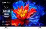 Televizor TCL QLED 55P8K, 139 cm, Smart Google TV, 4K Ultra HD, Clasa F, 144Hz, Onkyo