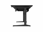 Birou gaming Genesis Holm Modular 160, material lemn/metal, reglabil pe inaltime 70 - 90 cm, iluminare RGB, management cabluri, negru - Image 9