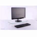 Suport Monitor de Birou, Neomounts by Newstar PLASMA-M1700E, suporta pana la 25kg, transparent - Image 2