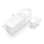 Senzor de contact Philips Hue Secure, Zigbee, automatizare lumini ,montare usi/ferestre, IP20, 70x22x20mm, Alb, baterie CR2 - Image 6