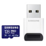 Card de Memorie MicroSDHC PRO PLUS 128GB, Class10/Grade 3 cu cititor de carduri
